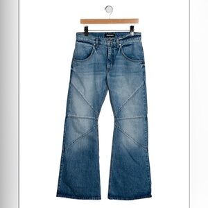 EB Denim Blue Flare - Mid-Rise & Wide Leg Jeans | Size 24